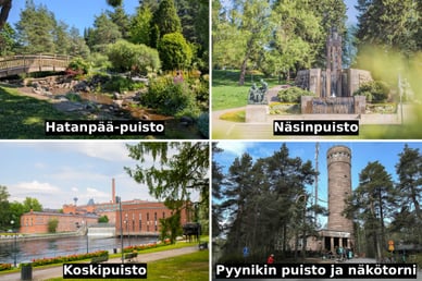 tampere puistot