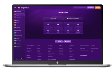 Kingmaker casino service client