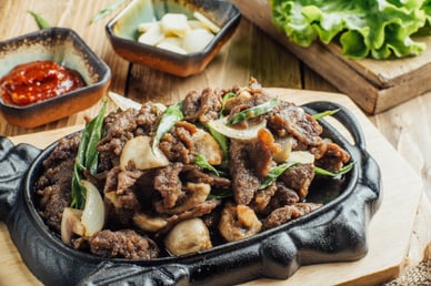 Пулькогі - це смажене на грилі м'ясо 