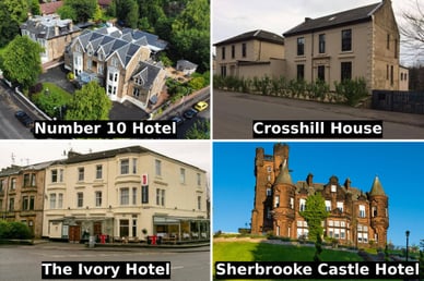 hotels near hampden park