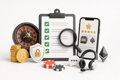 Wie erstellen wir unser Bitcoin Casino Schweiz-Ranking?