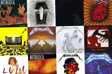 A Metallica zenekar albumai A Metallica album