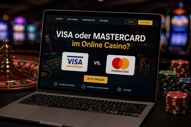 Visa oder Mastercard im Online Casino