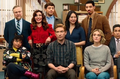Domhnall Gleeson shakes up sleepy workplace in 'The Paper'