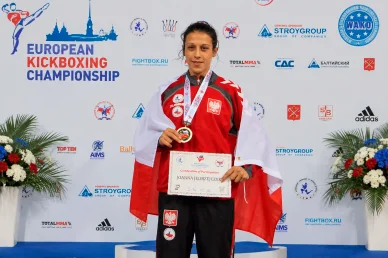 Debiut w boksie Joanna Jędrzejczyk z nagrodą z mistrzostw Europy w kickboxingu