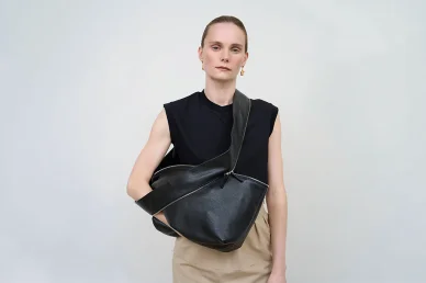 Шкіряна сумка кросбоді від Litkovska