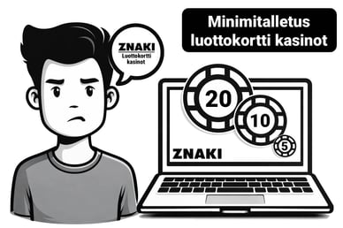 Minimitalletus luottokortti kasinot