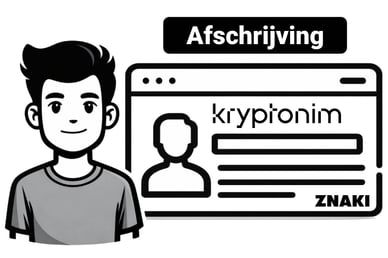 Kryptonim afschrijving