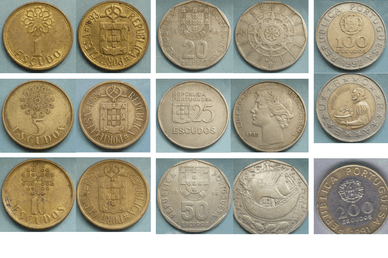 Монети португальського ескудо