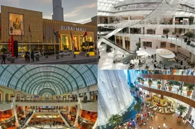 Vásárlás a Dubai Mall-ban Dubai Mall