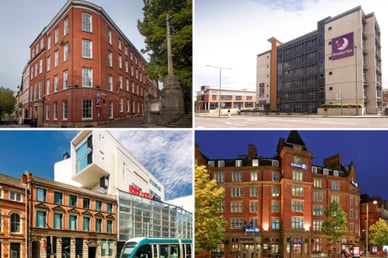 hotels near motorpoint arena nottingham