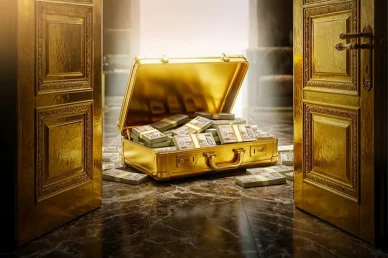 يانصيب الإمارات: الجائزة الكبرى وحلم الثراء المتمثل في حقيبة ذهبية يانصيب الإمارات (The UAE Lottery): حقيبة ذهبية مليئة بالأموال تمثل الجائزة الكبرى.
