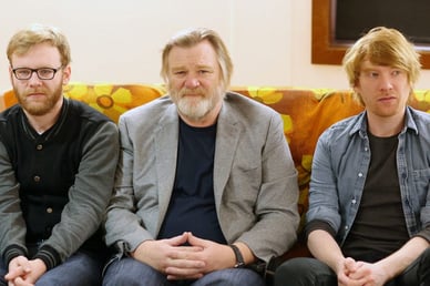 Actor family Brian Gleeson, Brendan Gleeson, and Domhnall Gleeson