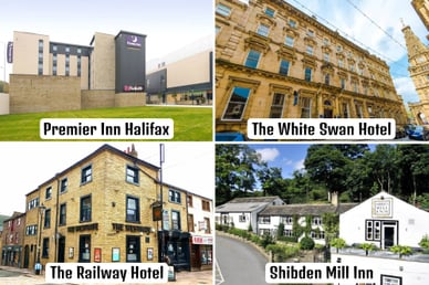 hotels near piece hall halifax