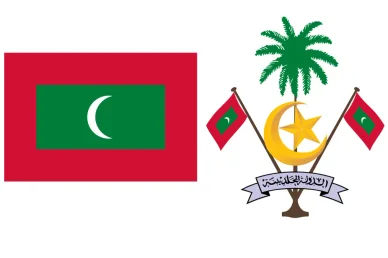 Maldivenes flagg og våpenskjold
