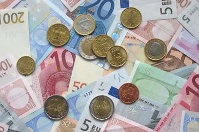 Banknoty i monety euro