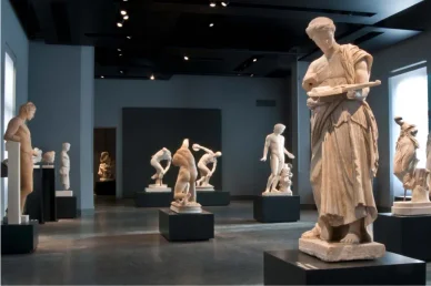 Palazzo Massimo alle Terme rommer en del av det nasjonale romerske museet Palazzo Massimo alle Terme rommer en del av det nasjonale romerske museet