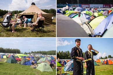ilosaarirock camping