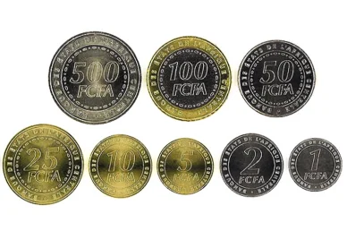 Монеты Центральной Африки