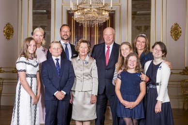 Dronning Sonias familie