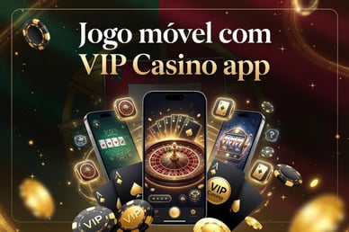 Notificações de bónus e depósitos na versão móvel do VIP Casino app
