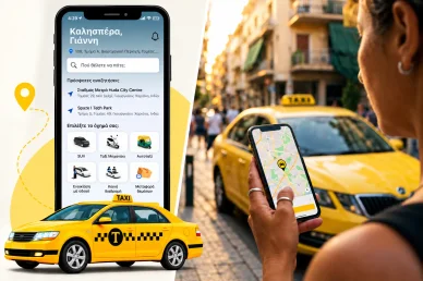 Πώς να παραγγείλετε ταξί μέσω εφαρμογής