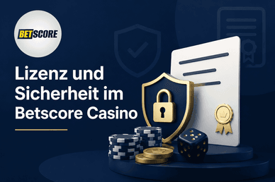 Lizenz und Sicherheit im Casino Lizenz und Sicherheit im Betscore Casino