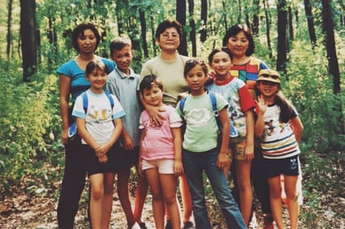 Андрій Лузан в дитинстві