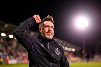Stephen Bradley, manager of Shamrock Rovers Football Club