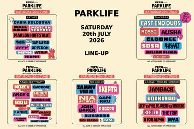 parklife festival 2026 lineup