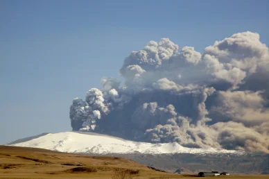 Eyjafjallajökulsgos 2010, Ísland Eldfjall Eyjafjallajökull: 2010