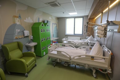 Палати для дітей реабілітаційного центру "Охматдит"