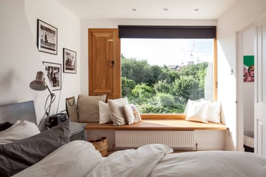 Window Seat into Your Bedroom