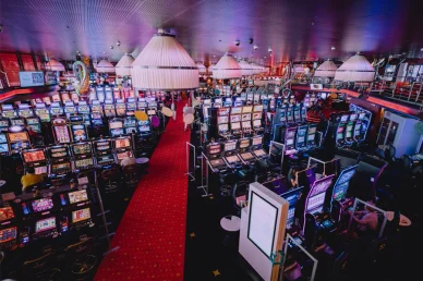 Spielautomaten im Casino Slots im Casino Barrière Montreux