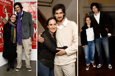 Bruno Nogueira com a atriz Maria Rueff