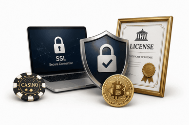 Bitcoin Casino: Sicherheit und Lizenz