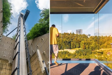 Der Pfaffenthal-Panoramaaufzug