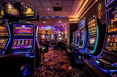 Spielautomatenbereich im Bad Homburg Casino