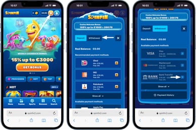 casino rabobank uitbetaling