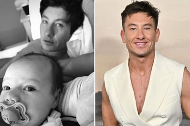 Barry Keoghan/Instagram photo with son