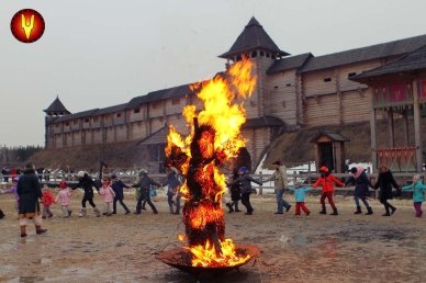 Спалювання масничного опудала