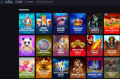 Slots Online in SlotLounge Casino