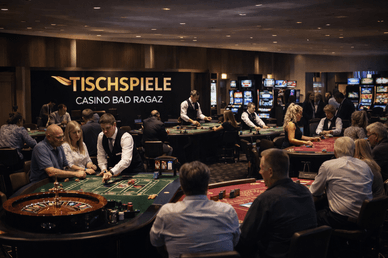 Tischspiele im Grand Casino Bad Ragaz