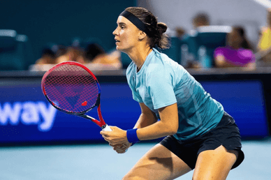 Ангеліна Калініна на корті престижного турніру Miami Open Ангеліна Калініна на Miami Open