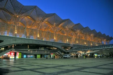 Estação do Oriente em Lisboa