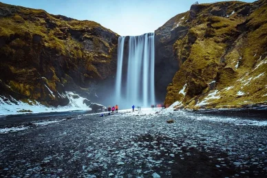 Skógafoss in Iceland Skógafoss