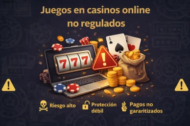 Juegos en casinos online no regulados