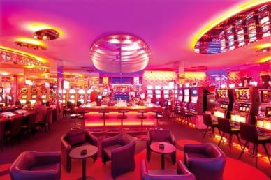 Spielbereich im Casino Baden