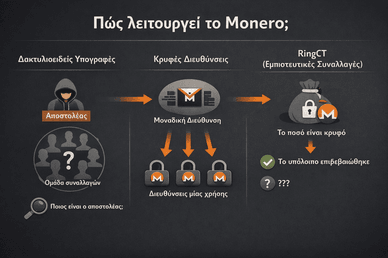 Πώς λειτουργεί το Monero XMR