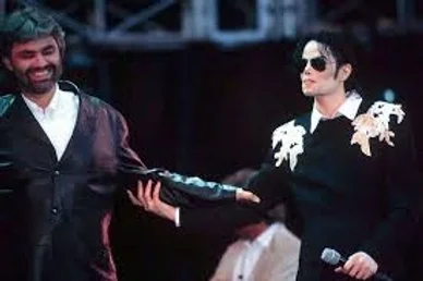 Michael Jackson & Friends Andrea Bocelli e Michael Jackson